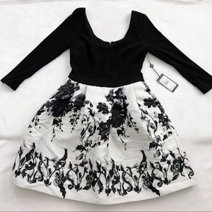 Adrianna Papell Fit & Flare Dress